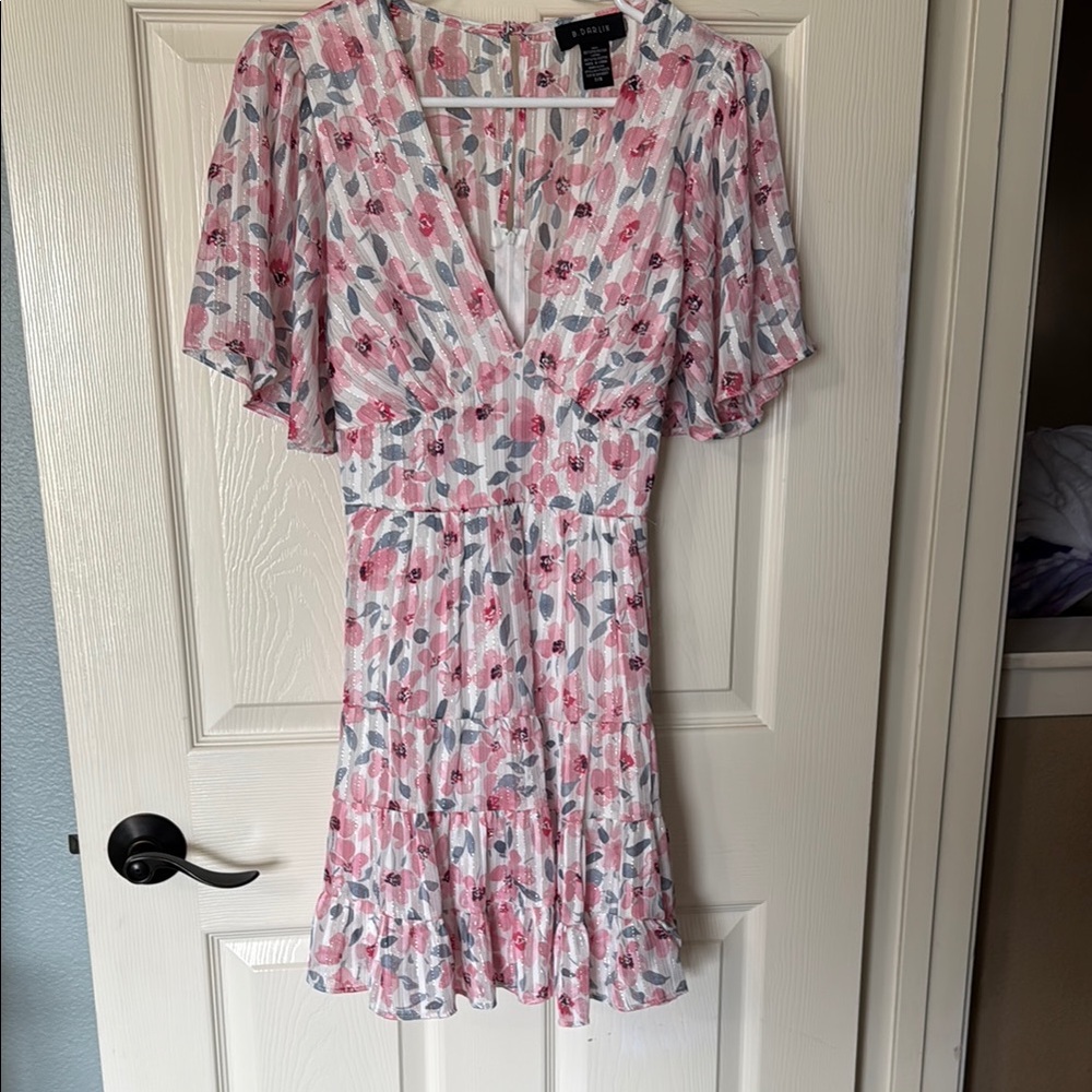 Floral V-Neck Dress